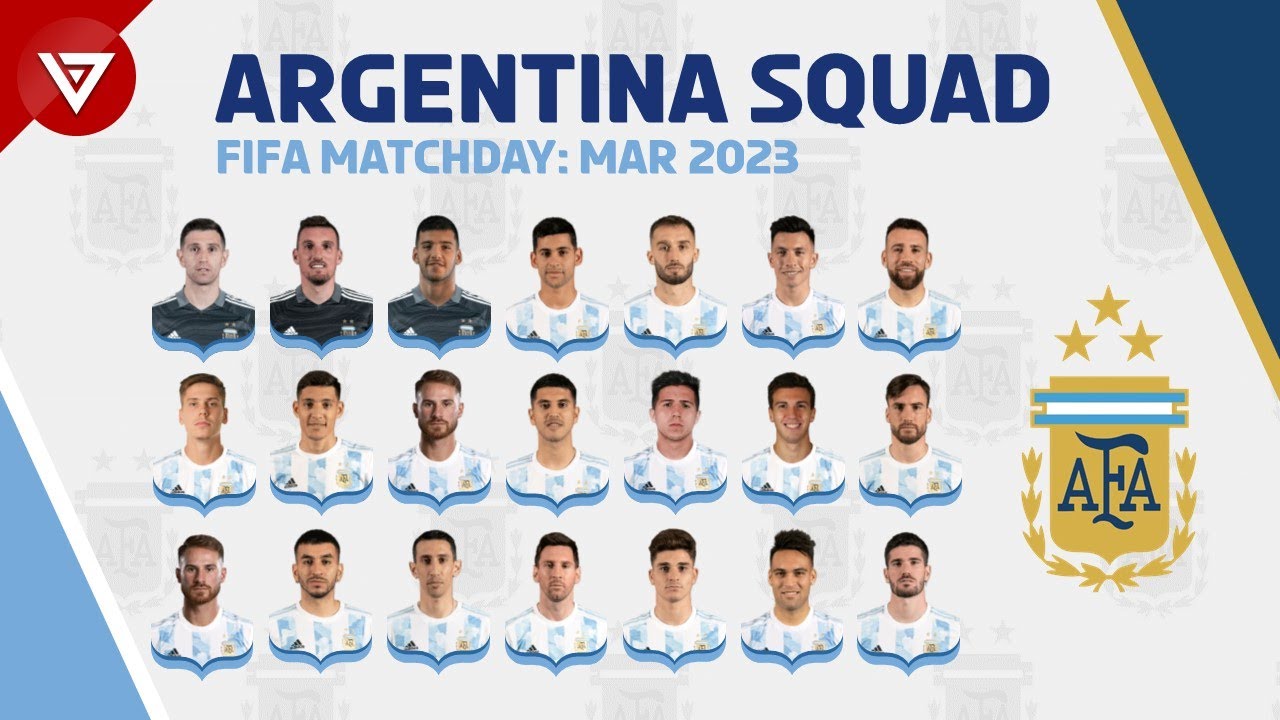 argentina football players name 2022