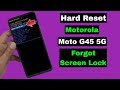 Hard Reset Motorola Moto G45 5G | Motorola Moto G45 Pattern Pin Password Fingerprint Unlock