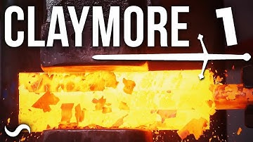 MAKING A SCOTTISH CLAYMORE SWORD!!! PART 1