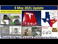 Tesla Gigafactory Texas 3 May 2021 Cyber Truck & Model Y Factory Construction Update (08:00AM)