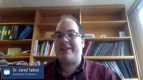 Jared Talbot   Why UMaine