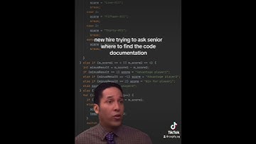 Senior: I am the documentation. 😎| Funny videos | Programming Humor | Code documentation | Cogify AG