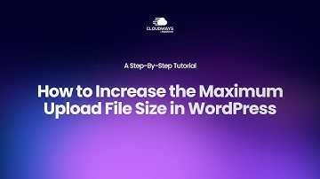 3 Easy Ways to Increase the Maximum Upload File Size in WordPress