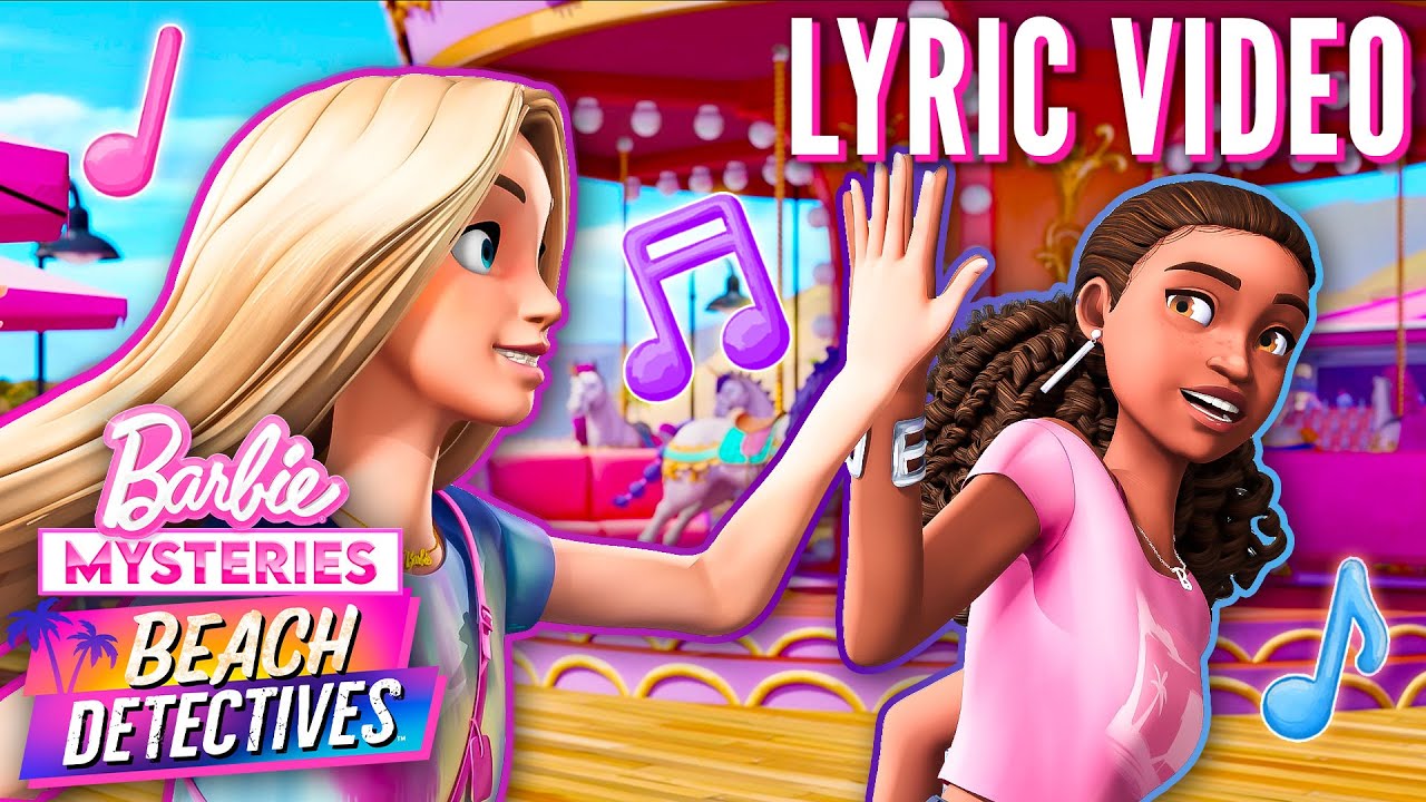 "02100" Ft. Bianca Holiday  (Lyric Video) I Barbie Mysteries: Beach Detectives I Netflix Family