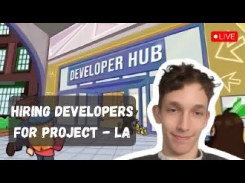 HIRING ROBLOX Developers in Roblox Developer HUB (Livestream) - YouTube