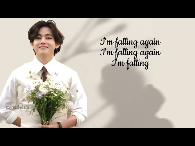 FALLING Cover by Kim Taehyung/deep voice/BTS class=
