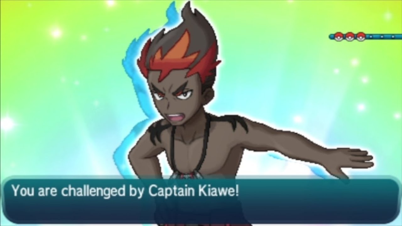Pokémon Sun - Captain Kiawe