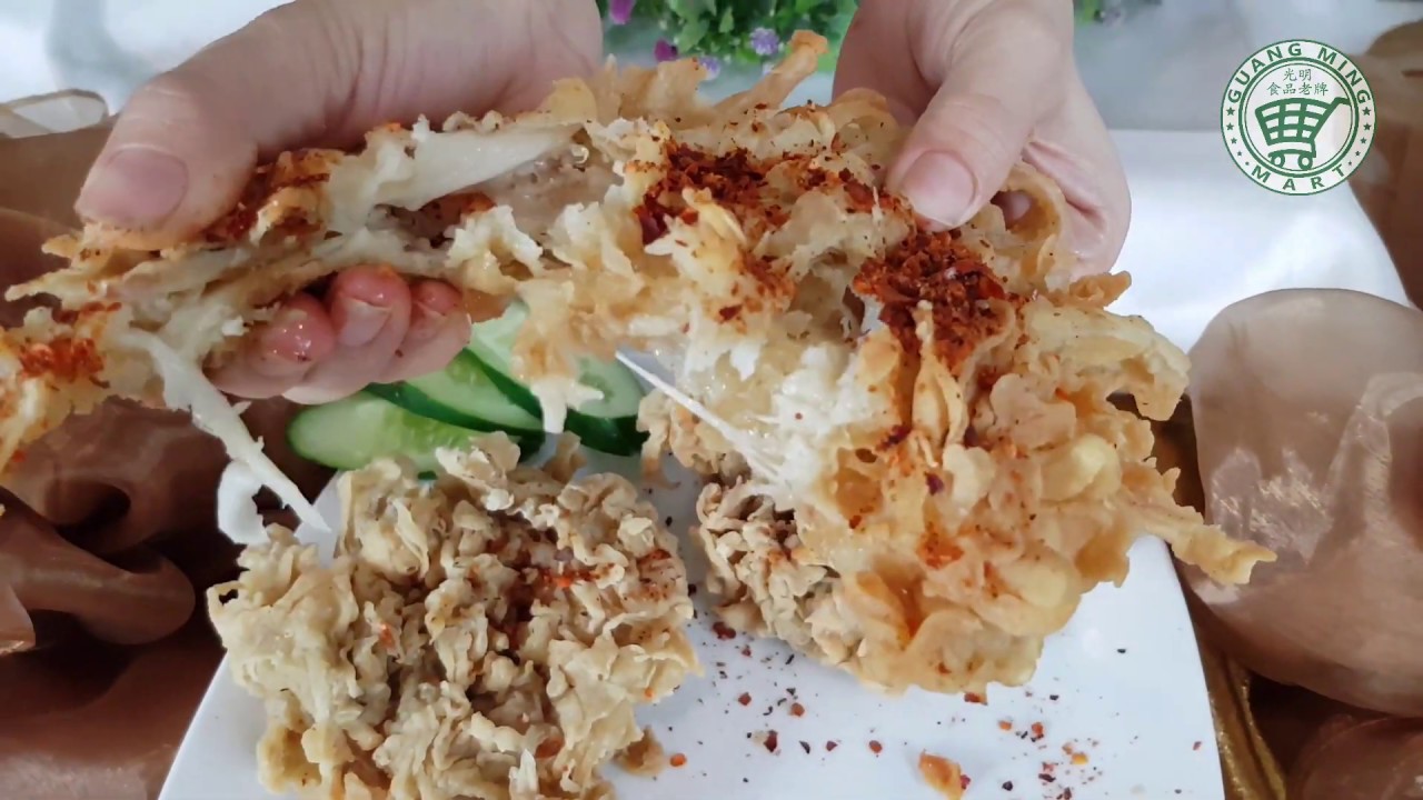 Kentucky Mushroom, KFC Vegan ala Guang Ming Mart Ready Frozen Tinggal