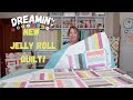 Dreamin': New Jelly Roll Quilt Pattern