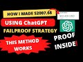 I Made $2007.68 Using Chatgpt | How To Make Money Online With ChatGPT