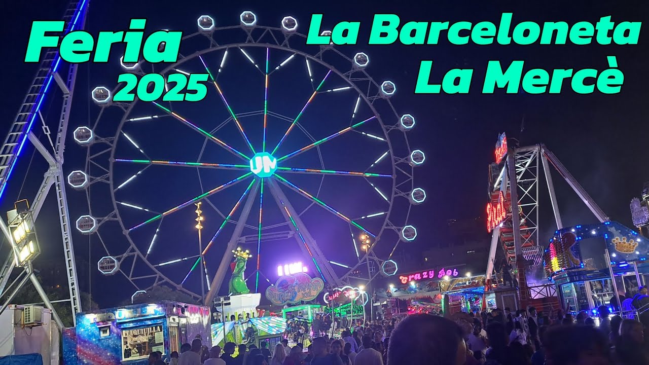 Feria de Atracciones de La Barceloneta (La Mercè) 2025
