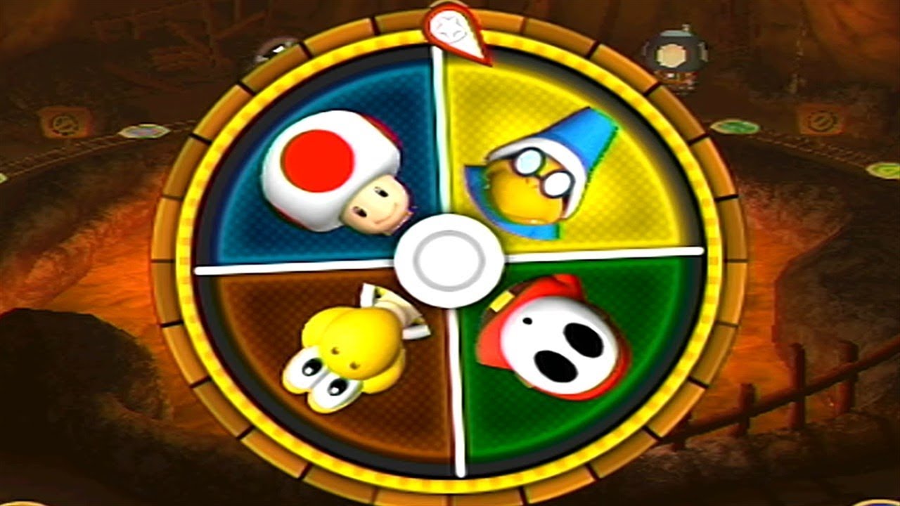 Mario Party 9◆Party Mode #1◆Magma Mine (Toad vs Koopa vs Shy Guy vs Magikoopa)