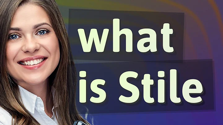 Stile | meaning of Stile