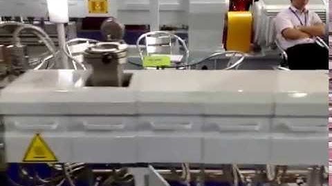 TSE-40 color masterbatch polymer compounding extruder machine