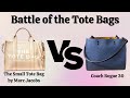 Marc Jacobs The Small Tote Bag Vs Coach Rogue 30 Comparison