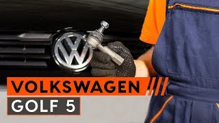 Montáž Čap riadenia VW GOLF: video príručky