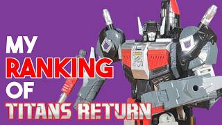 Ranking Transformers | Titans Return (2016-2017)