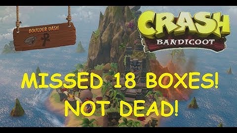 Crash Bandicoot - Boulder Dash gameplay walkthrough (no commentary) Nintendo Switch