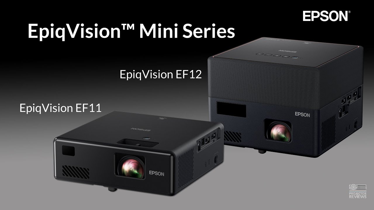 Fall 2021 Projection Summit: Explore Epson Award Winning EpiqVison Mini  Projectors - EF12 and EF11