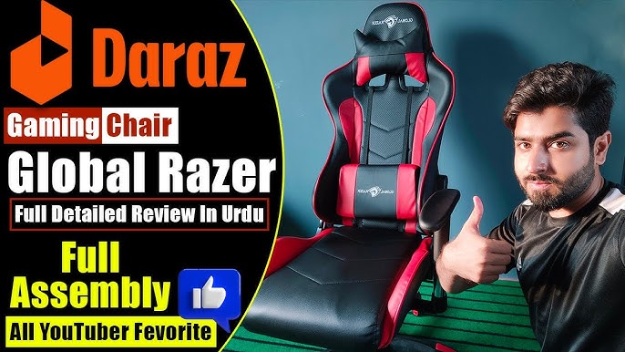 Global Razer Gaming Chair Daraz pk Full Review With Assembly ...