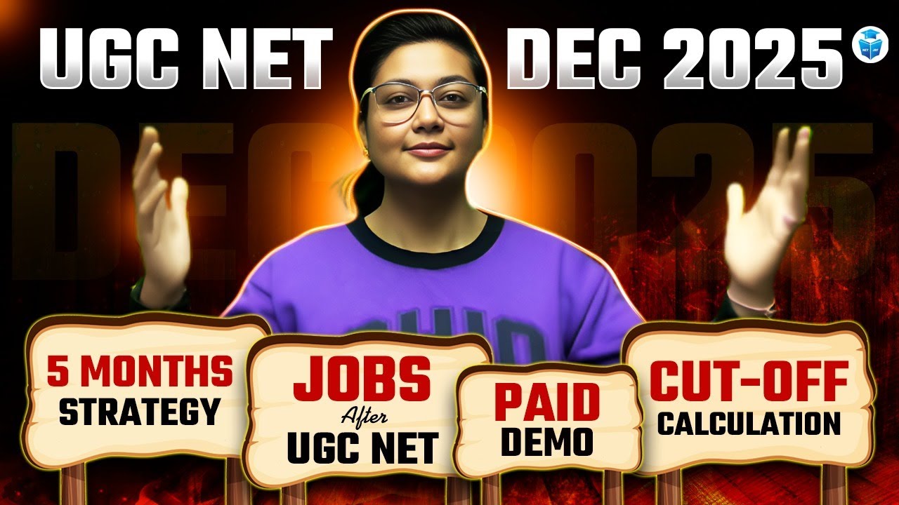 UGC NET Dec 2025 Preparation Strategy | Job Opportunity | Cut Off ...