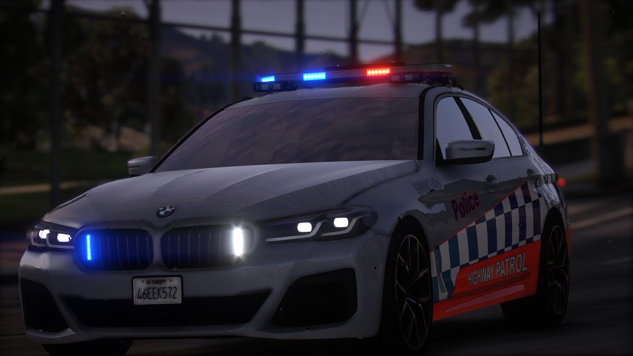 GTA 5 NSW LSPDFR BMW 530D Patrol - YouTube