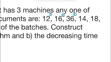 Introduction to Scheduling & Planning Algorithms: Practice Problem
