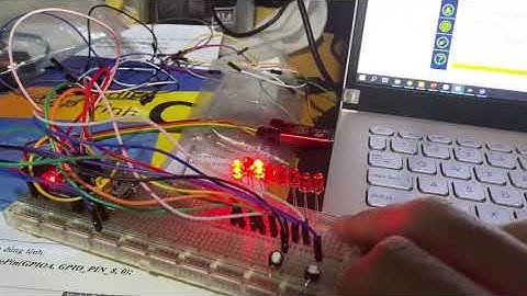 Lập trình 8 led sáng dần và sáng dịch  Sử dụng ngắt . dùng vđk STM32F103RC .