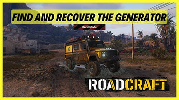 Roadcraft | Find and Recover the Generator from the Abandoned Facility | Precipice | HARD MODE