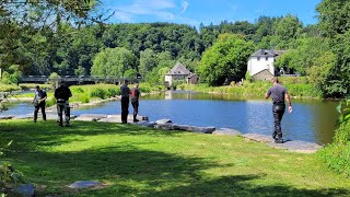 Ardennentour 2025 Nach Mortehan B Semois Alter Friedhof, Bertrix Und Gerberei Ruine Betlingen