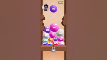 Jelly Blob Merge 3d 2048 64K gameplay #4maxgaming #blobmerge3d #shorts