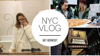 New York City Vlog | HIIT Workout