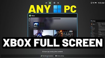 Windows 11 25H2: Enable Xbox Full Screen Experience on Any PC – No Xbox Ally X required.