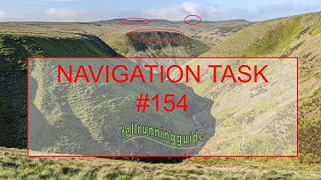 Navigation Task 154 #mapreading #contourlines #peakdistrict