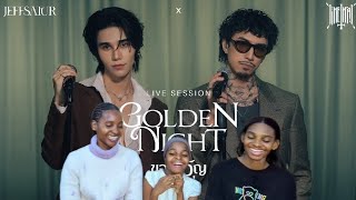 Jeff Satur x TIMETHAI - ของขวัญปีใหม่ (Golden Night) ｜ Live Session REACTION