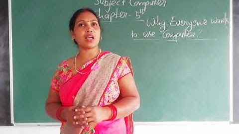 Class-1 Computer Chapter-5 By Madhu Srivastava