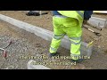 The basics of kerb laying