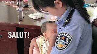 Viral!! Polwan China Ini Menyusui Anak Dari Terdakwa Viral!! Polwan China Ini Menyusui Anak Dari Terdakwa