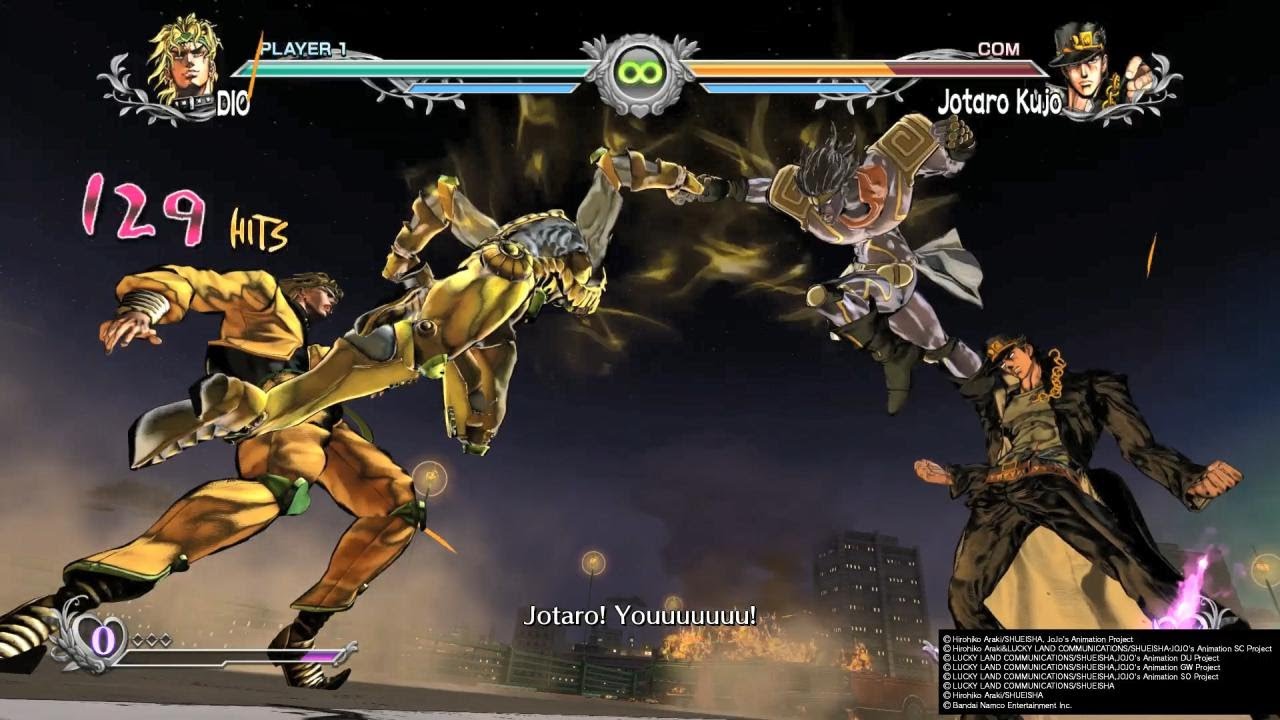 JoJo All Star Battle R - Special Attack Easter Eggs