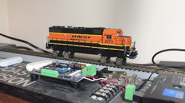 BNSF GP38-2 Loksound 5 Test