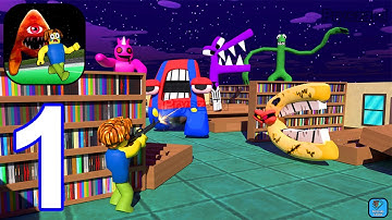 Roblock Play Alphabet Hunt - Gameplay Walkthrough Part 1 Level 1-7 Alphabet Monsters (iOS, Android)