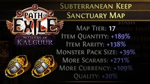 Highlight: Rolling EVERY Strongbox for Rare Monsters on THIS God-tier T17 Scarab Map