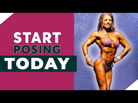 DON'T WAIT to Learn How To Pose | Figure & Wellness Competition Posing