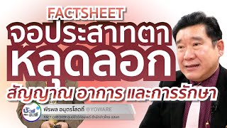 ชัวร์ก่อนแชร์ FACTSHEET : สัญญาณ อาการ และการรักษาภาวะจอประสาทตาหลุดลอก