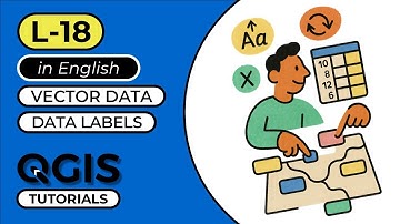 QGIS Software Tutorials-Beginner to Advance-L-18-Advanced QGIS Labeling with Data Defined Settings