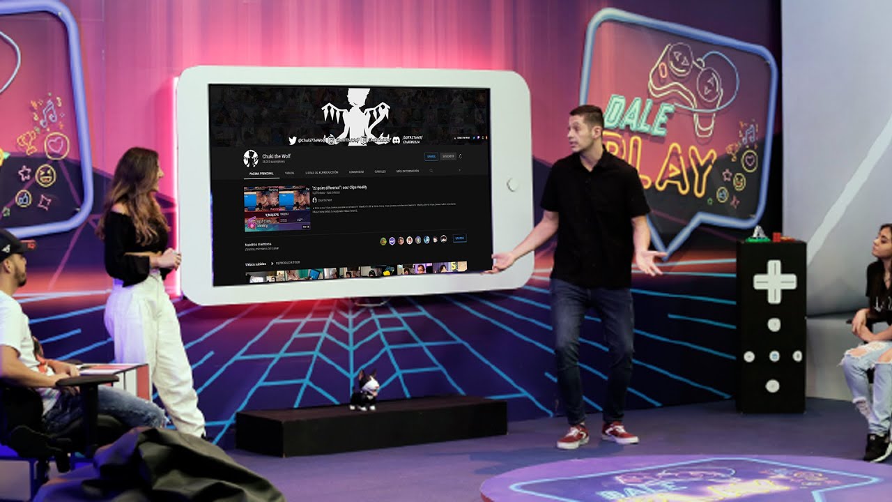 Chuki the Wolf in Dale Play (TeleAntioquia)