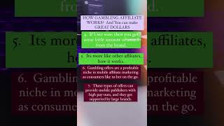Gambling Affiliate and Gambling App Development #googleplayconsole #playstore #gamblingapp