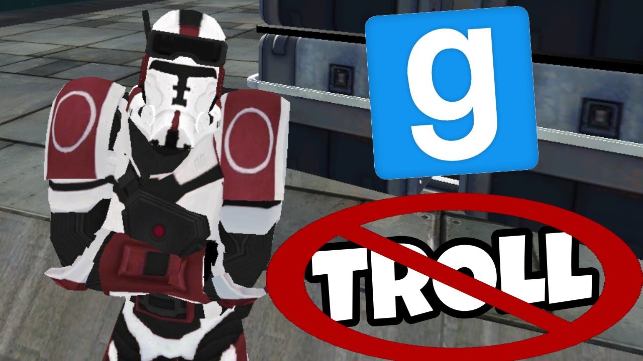 Администратор делает нас оперативной группой по борьбе с троллями — Gmod Star Wars RP