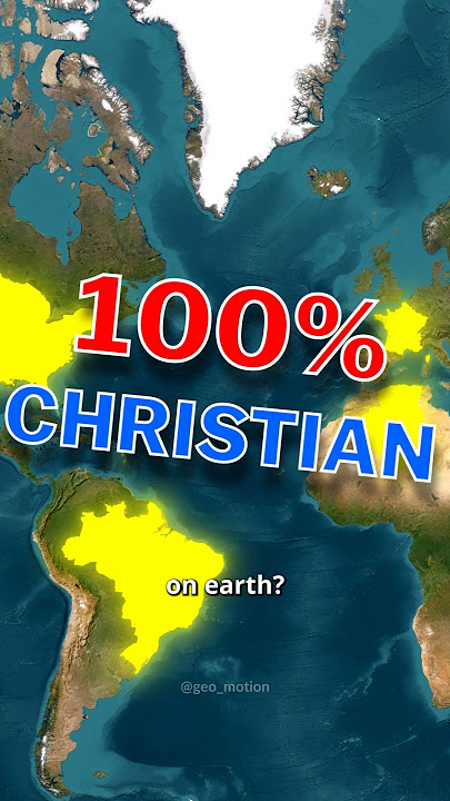 This Country Is 100% Christian