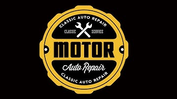 Creating a Label design - Motor Company - Coreldraw Tutorials